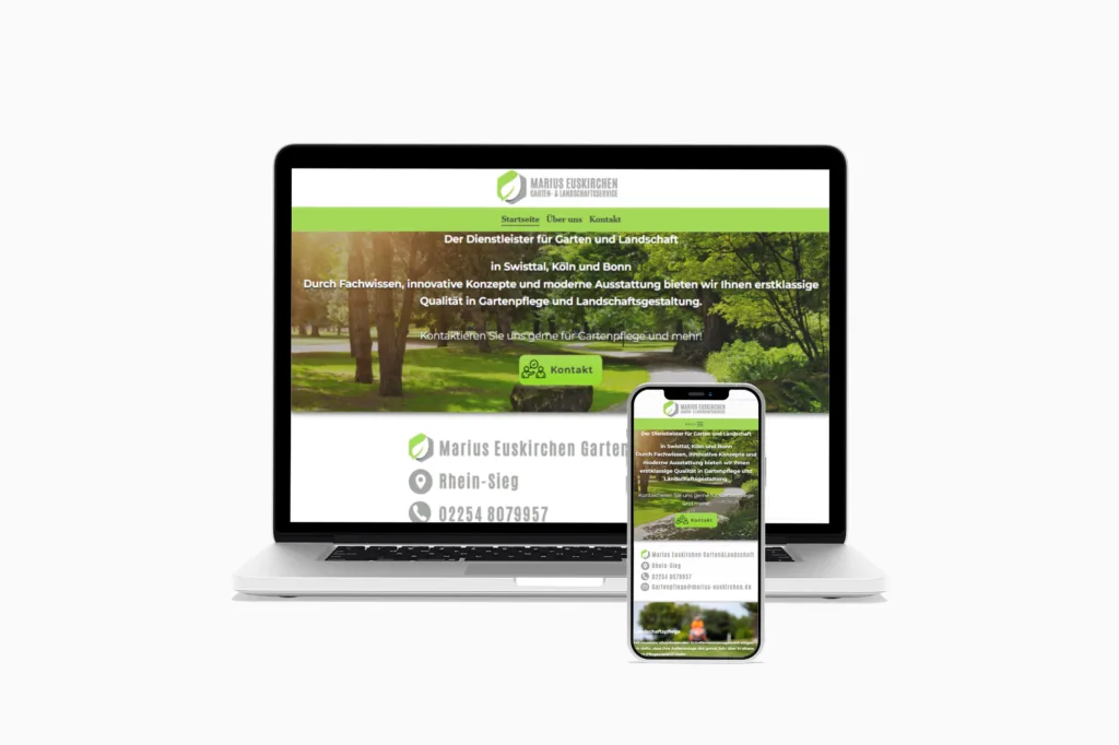 Webdesign Gartenbau GalaBau